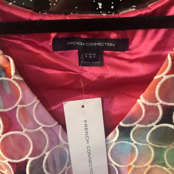 French Connection NWT Artistic Dress Size 4 US - Picture 4 of 7